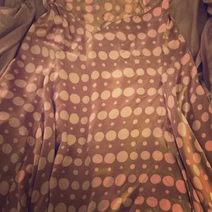 Polka Dot A Line Handkerchief Skirt